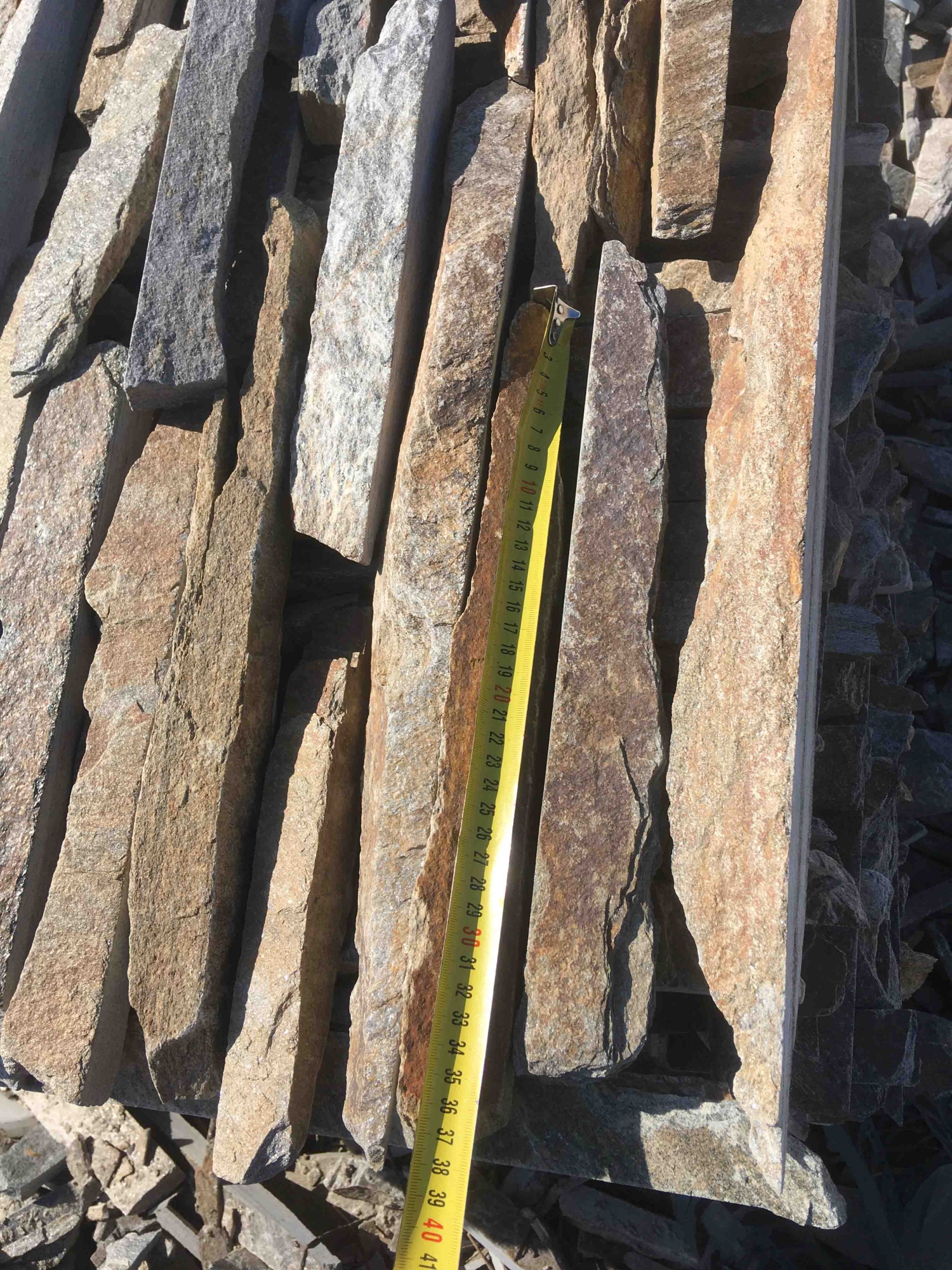 Горбушка златолит мультиколор для облицовки купить в Кемеровской области