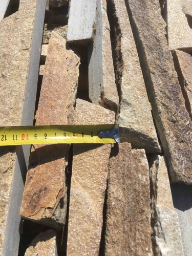 Горбушка златолит золотистый для облицовки купить в Кемеровской области