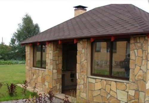 Плитняк златолит жёлтый для фасада 1,5-3 см купить в Кемеровской области