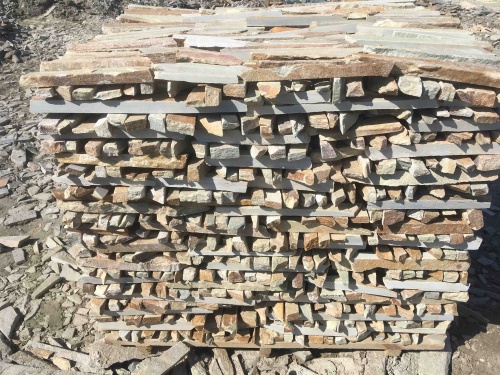 Горбушка златолит золотистый для облицовки купить в Кемеровской области