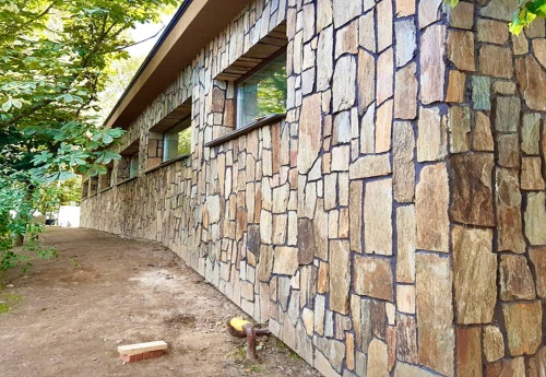 Плитняк кора дерева для цоколя, отмостки купить в Кемеровской области