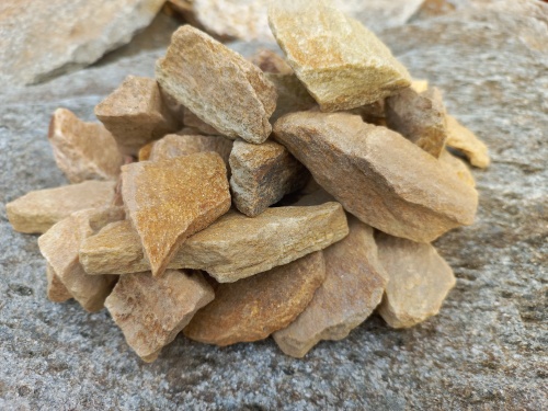 Златолит жёлтый декоративная каменная крошка купить в Кемеровской области